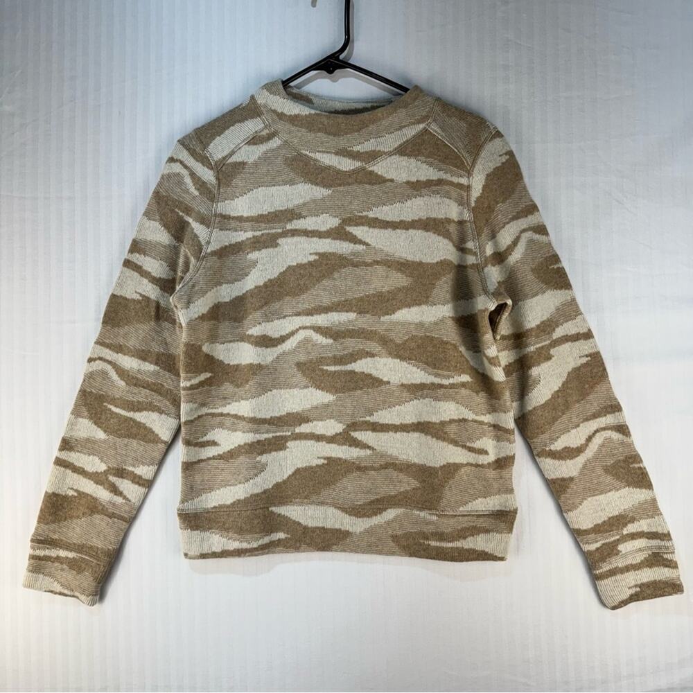 Prana Snowflake Snowbound Sweater Wool Blend Knit Standard Fit Women’s Small